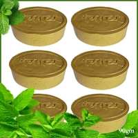 GavyaStore Panchgavya Sabun | 100% Natural & Chemical Free (पंचगव्य पुदीना साबुन) - 12 Piece