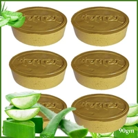GavyaStore Panchgavya Sabun | 100% Natural & Chemical Free (पंचगव्य एलोवेरा साबुन) - 12 Piece
