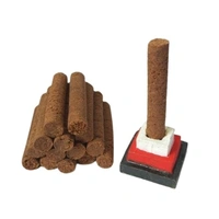 GavyaStore Guggal Cow Dung Dhoop गुग्गल धूप (15 Sticks Each Packet) - 10 Packet