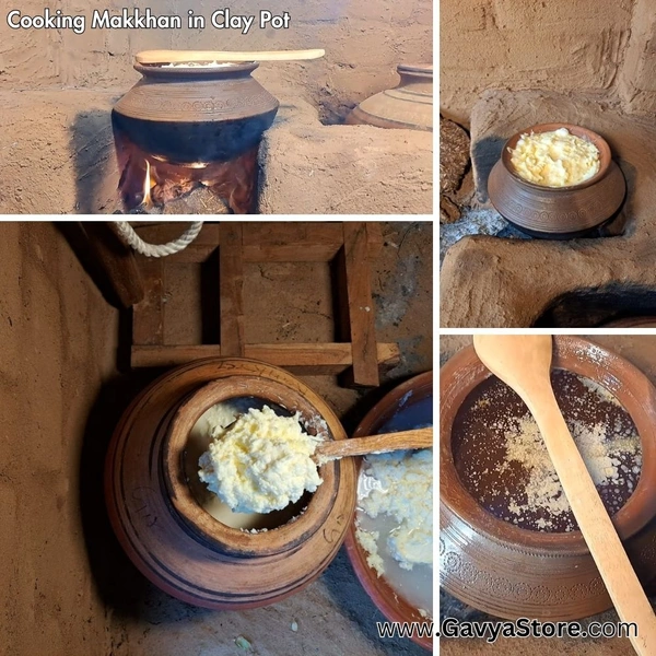 Gir Gomata Vedic Bilona Ghee | Traditional Method (गिर गौमाता का वैदिक बिलोना घी) - 1000 ml
