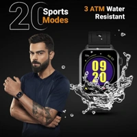 Fire-Boltt Supreme 1.79” Borderless LTPS 368*448 UHD PRO Display with 96% Screen to Body Ratio, 3ATM Waterproof , Spo2, Heart Rate and Blood Pressure Smart Watch (1.79" Black)71%off71%off - Blue