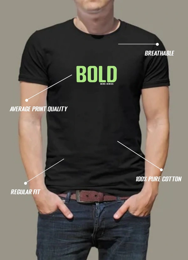 GT CS Black *Bold* Tshirt  - Black, XL