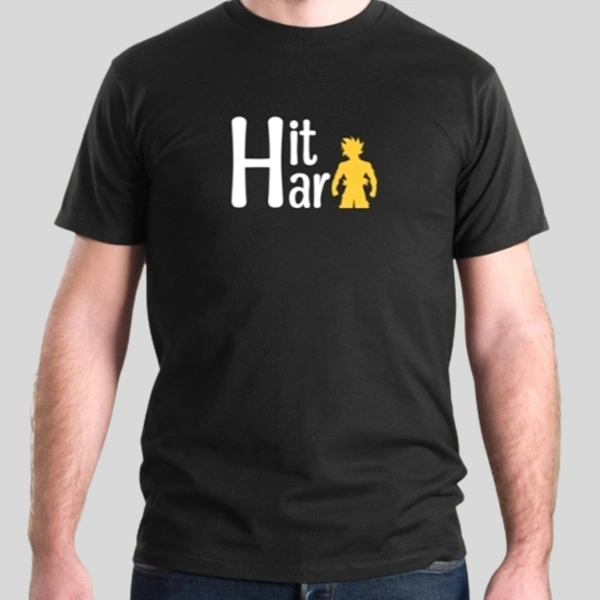 GT Activewear *Hit Hard* Tshirt - Black, S