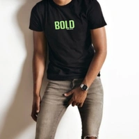GT CS Black *Bold* Tshirt  - Black, S