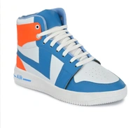 Colourblocked Air Men Sneakers - GREY, UK 6