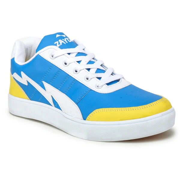 Naruto Blue Yellow Men Sneakers  - BLUE & YELLOW, (UK6 - EU 40)