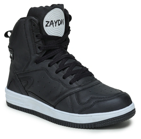 Cosmos Black & White Men Sneakers - BLACK & WHITE, (UK7 - EU 41)