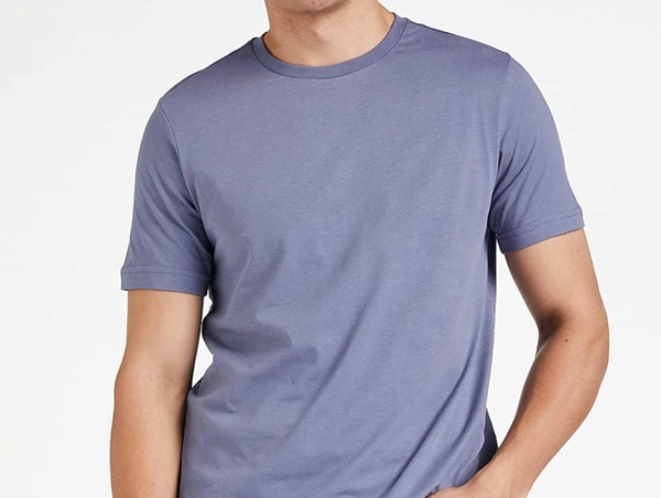Solid Country Blue / Black Tshirt  - Black, M