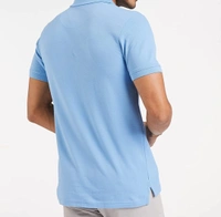 Sky Blue Polo Tshirt  - Sky Blue, L