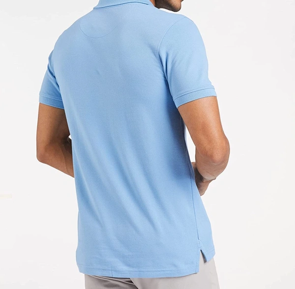 Sky Blue Polo Tshirt  - Sky Blue, L