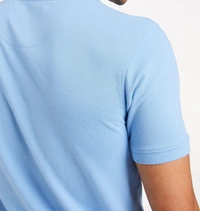 Sky Blue Polo Tshirt  - Sky Blue, L