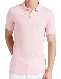 Pink Polo Tshirt  - Pink, XL