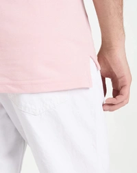 Pink Polo Tshirt  - Pink, XL
