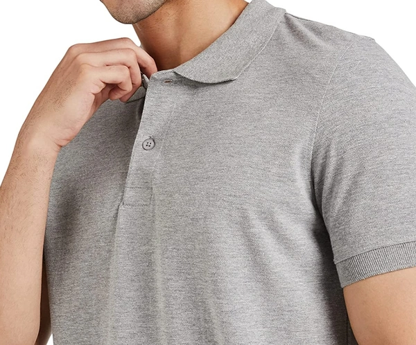 Space Grey Polo Tshirt - Space Grey, XL