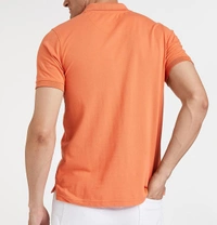 Orange Polo Tshirt - ORANGE, XXL