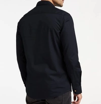 Black Full Sleeves Shirt  - BLACK, L