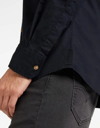 Black Full Sleeves Shirt  - BLACK, L