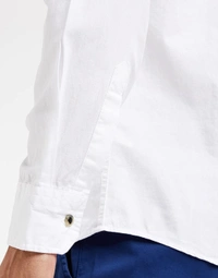 White Full Sleeves Shirt  - XL, White