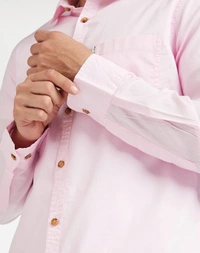 Pink Full Sleeves Shirt  - PINK, L