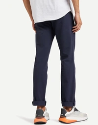 Navy Blue Casual Trousers - Navy Blue, 36