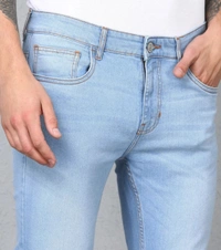 Light Blue Slim Fit Jeans - Light Blue, 28