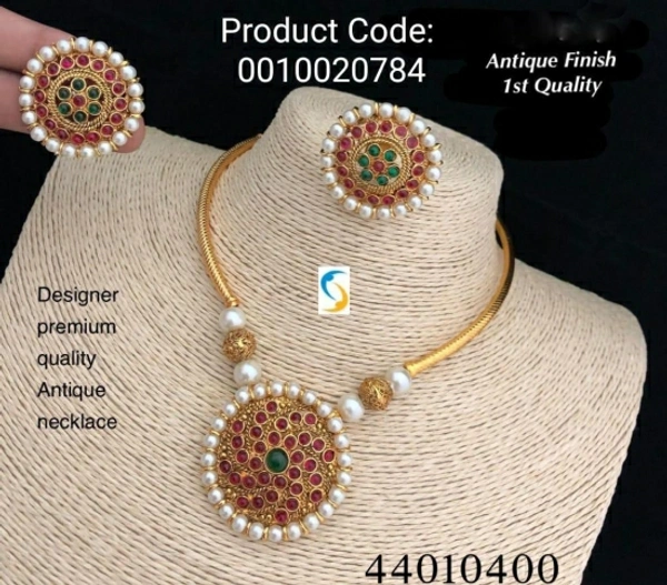 Shreenathji Jewellery Brass Jewel Set