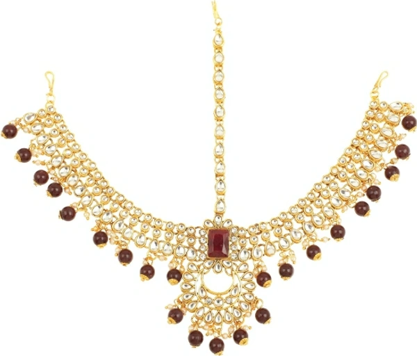 Diya Jewellery Alloy Jewel Set