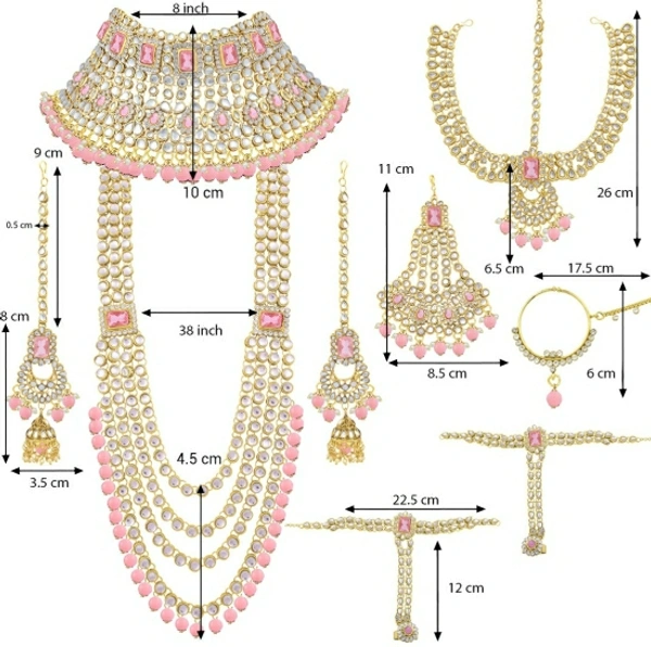 PEORA Brass Jewel Set