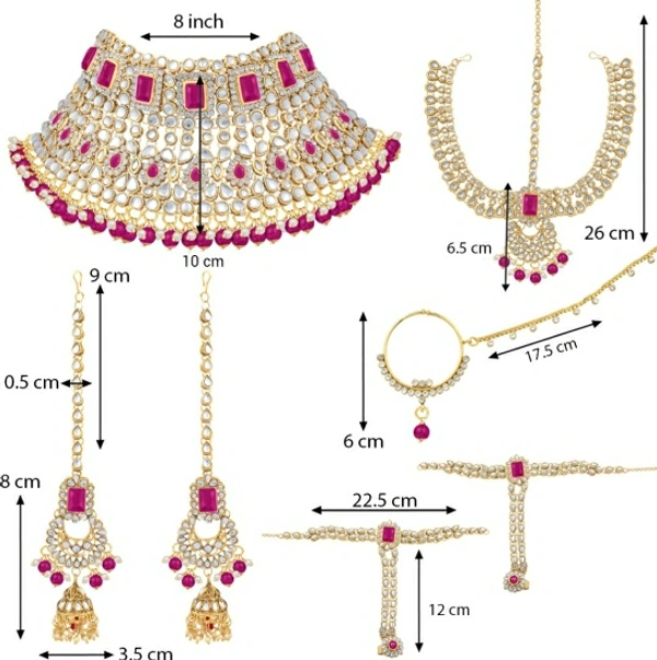 PEORA Brass Jewel Set