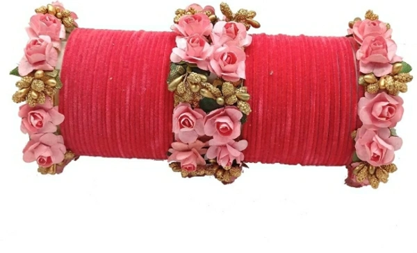 Riya Handcrafterjewelry Fabric Chudas(pack Of52) 
