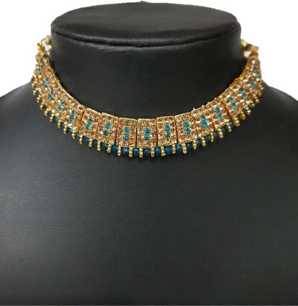 Pikka Creations Brass Jewel Set(gold) 