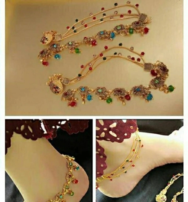Muskan Enterprise Anklet-1 Alloy Anklet