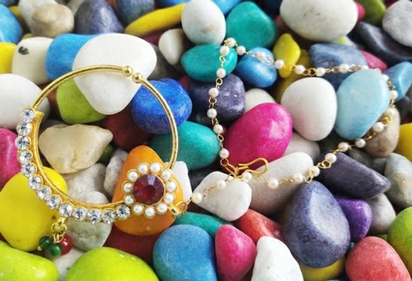 Kushal Gold-plated Plated Alloy Nathiya