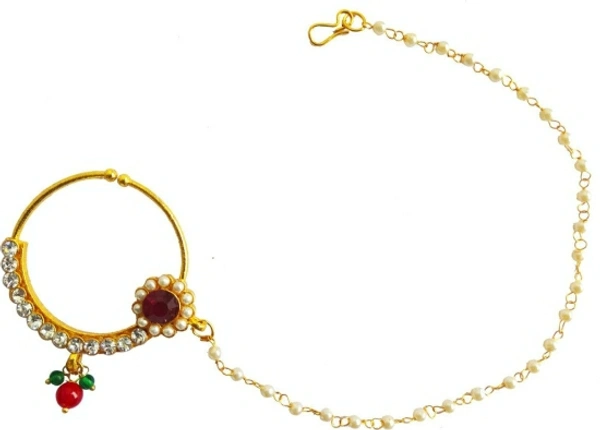Kushal Gold-plated Plated Alloy Nathiya