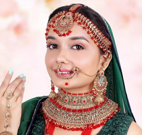 Diya Jewellery Alloy Jewel Set