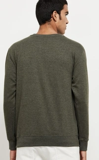 Beckon Olive Sweatshirt - M