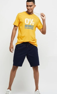 Beckon Yellow T-shirt - L