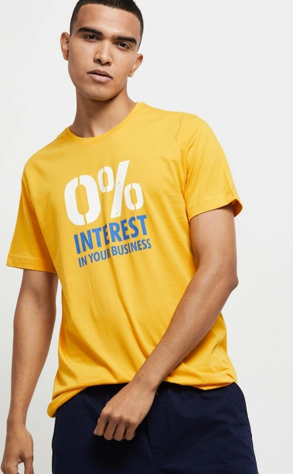 Beckon Yellow T-shirt - L