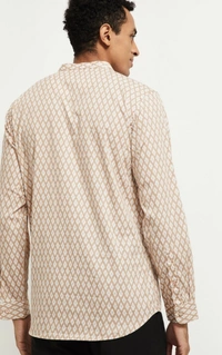 Beckon Textured Short Kurta  - XL