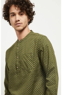 Beckon Printed Short Kurta - S
