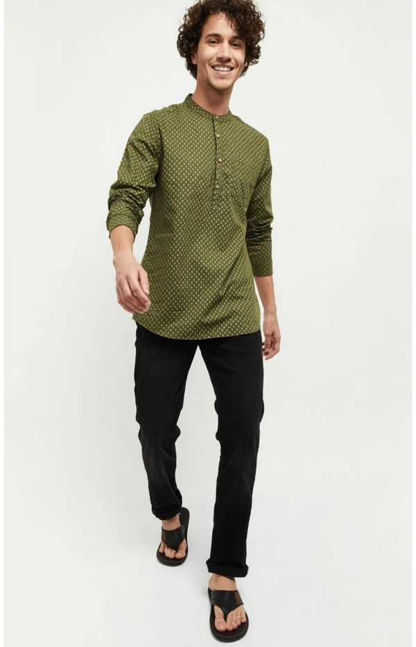 Beckon Printed Short Kurta - S