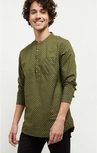 Beckon Printed Short Kurta - M