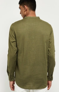 Solid Short Kurta  - S