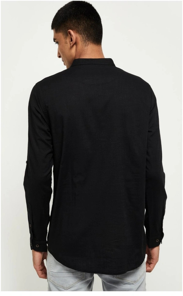 Solid Short Kurta  - L