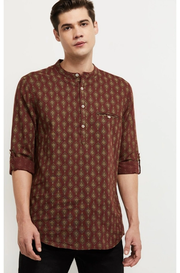 Printed Short Kurta - S