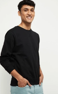 Solid Sweatshirt - M