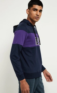 Colourblock Hoodie - M