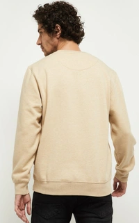 Sweatshirt- Cream  - M