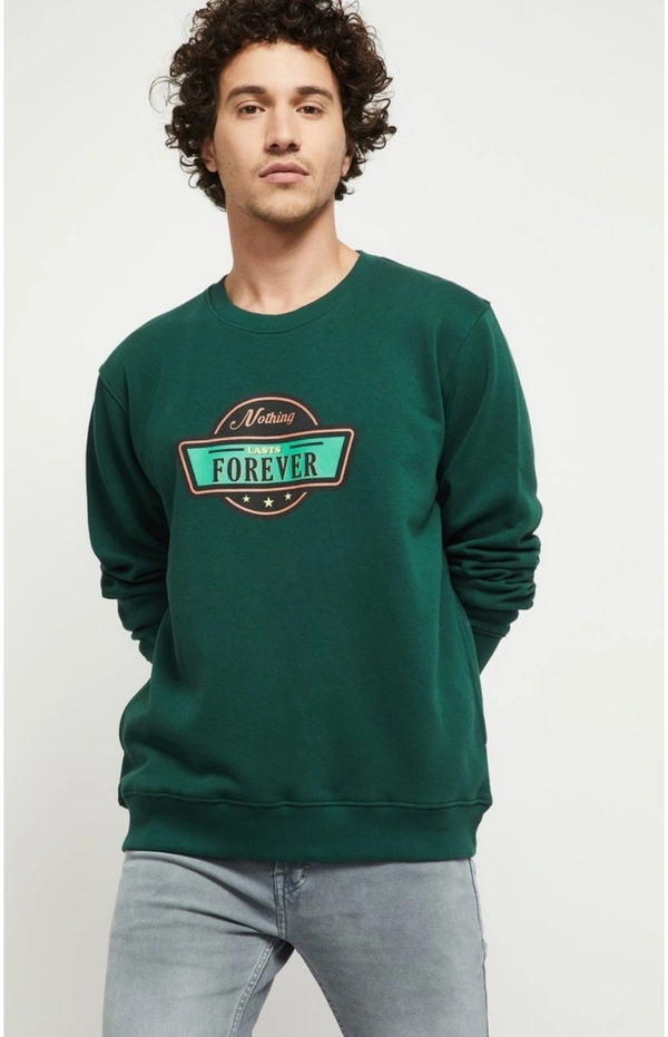 Sweatshirt - Green - XL