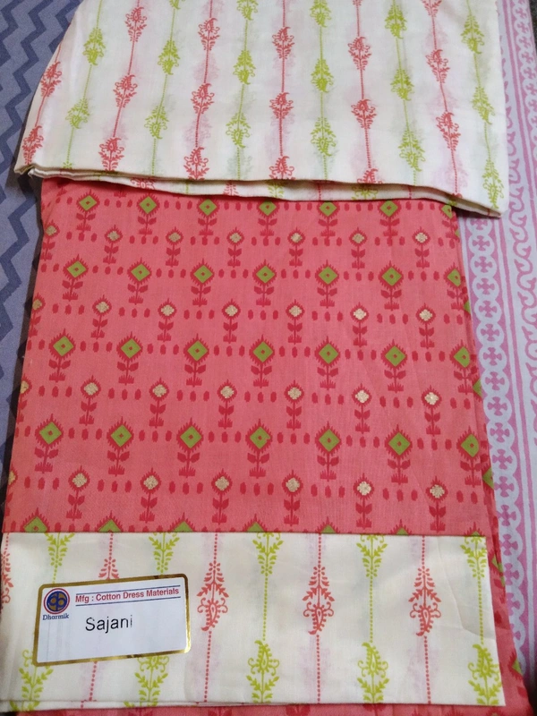 Cotton Unstitched Suit - Darkpink, free